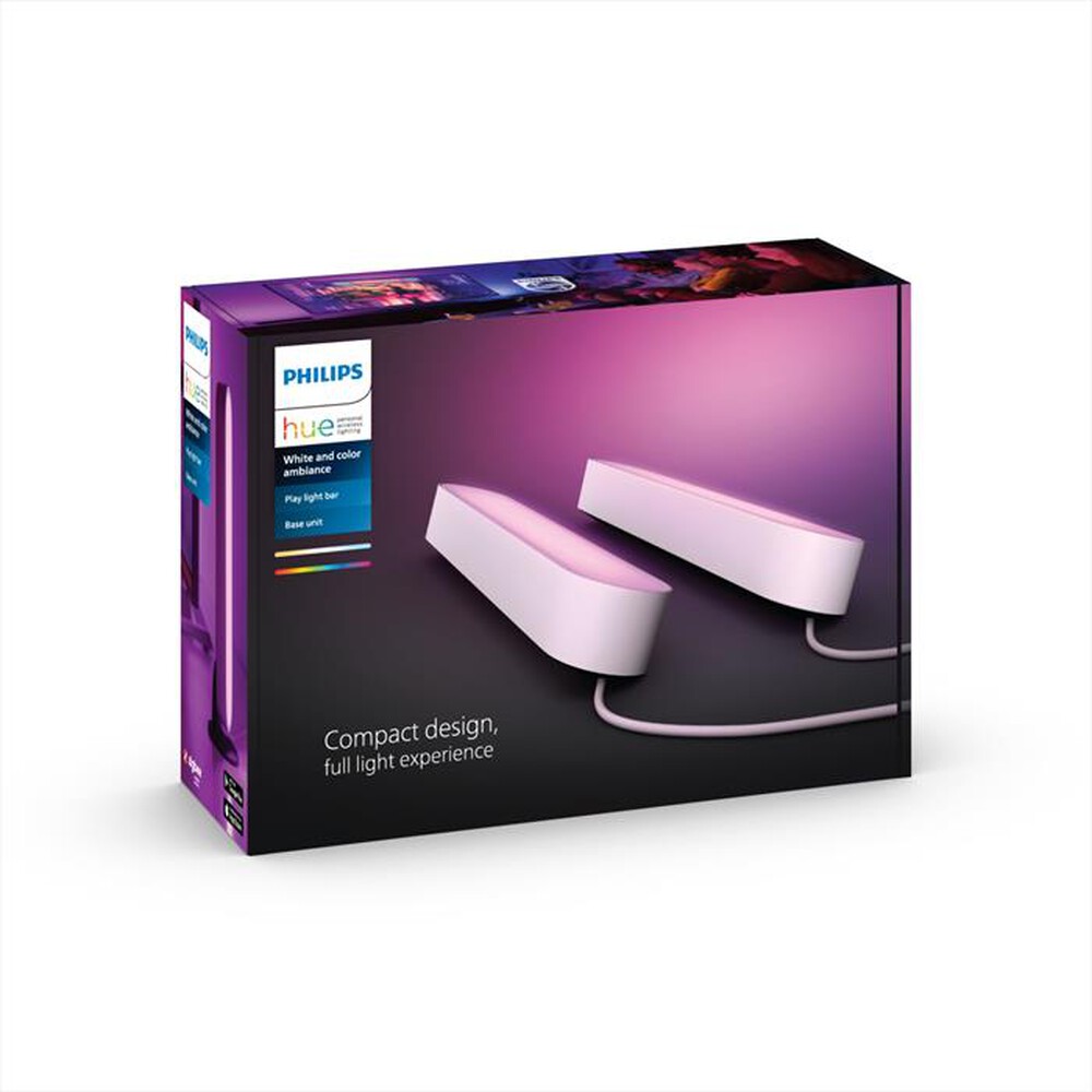 Immagine del prodotto PHILIPS - HUE PLAY UNIT BASE CON ALIMENTATORE 2 PZ-Multicolore