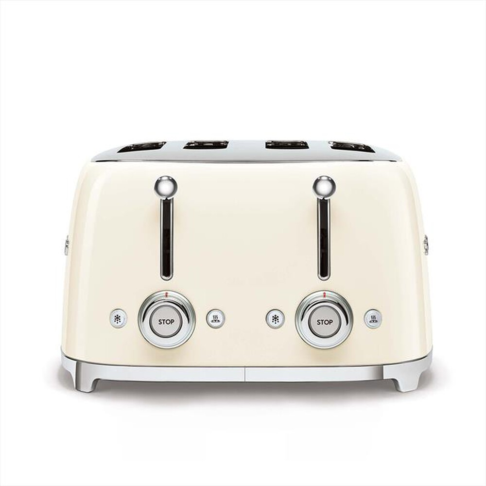Immagine del prodotto SMEG - Tostapane 50's Style 4x4 fette &ndash; TSF03CREU-panna