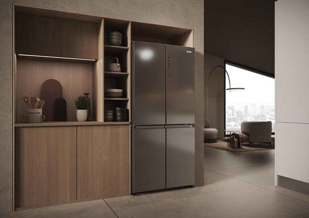 Immagine del prodotto HAIER - Frigorifero 4 porte HCR3818DNMM Classe D 467lt-Acciaio inox