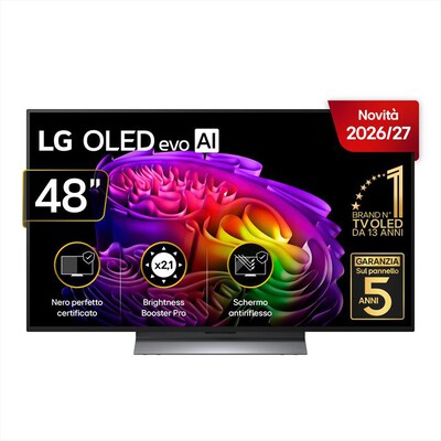 LG - Smart TV OLED Evo AI 48" EVO AI G6S OLED48G66LS-Dark Satin Silver