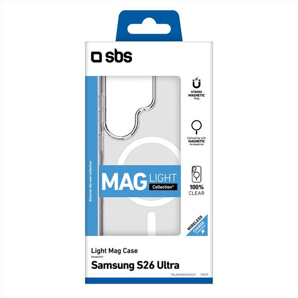 Immagine del prodotto SBS - Cover Light Mag Samsung S26 Ultra-Trasparente