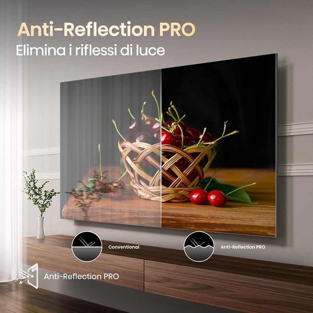 Immagine del prodotto HISENSE - Smart TV Mini LED RGB  4K 116" 116UXQ-Metallo