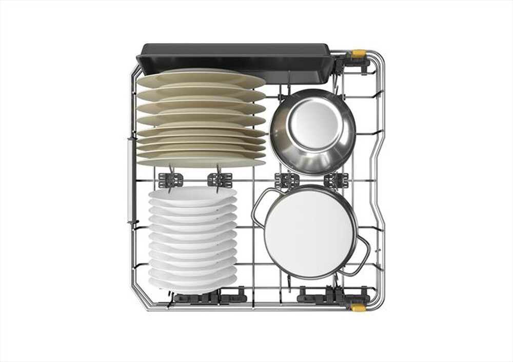 Immagine del prodotto WHIRLPOOL - Lavastoviglie MAXISPACE W7F HS51 X Classe B 15 cop-Stainless steel