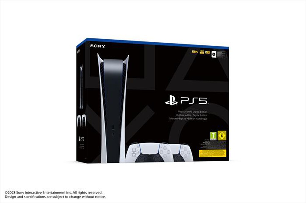 Immagine del prodotto SONY COMPUTER - PS5 DIGITAL C + DUALSENSE WHITE