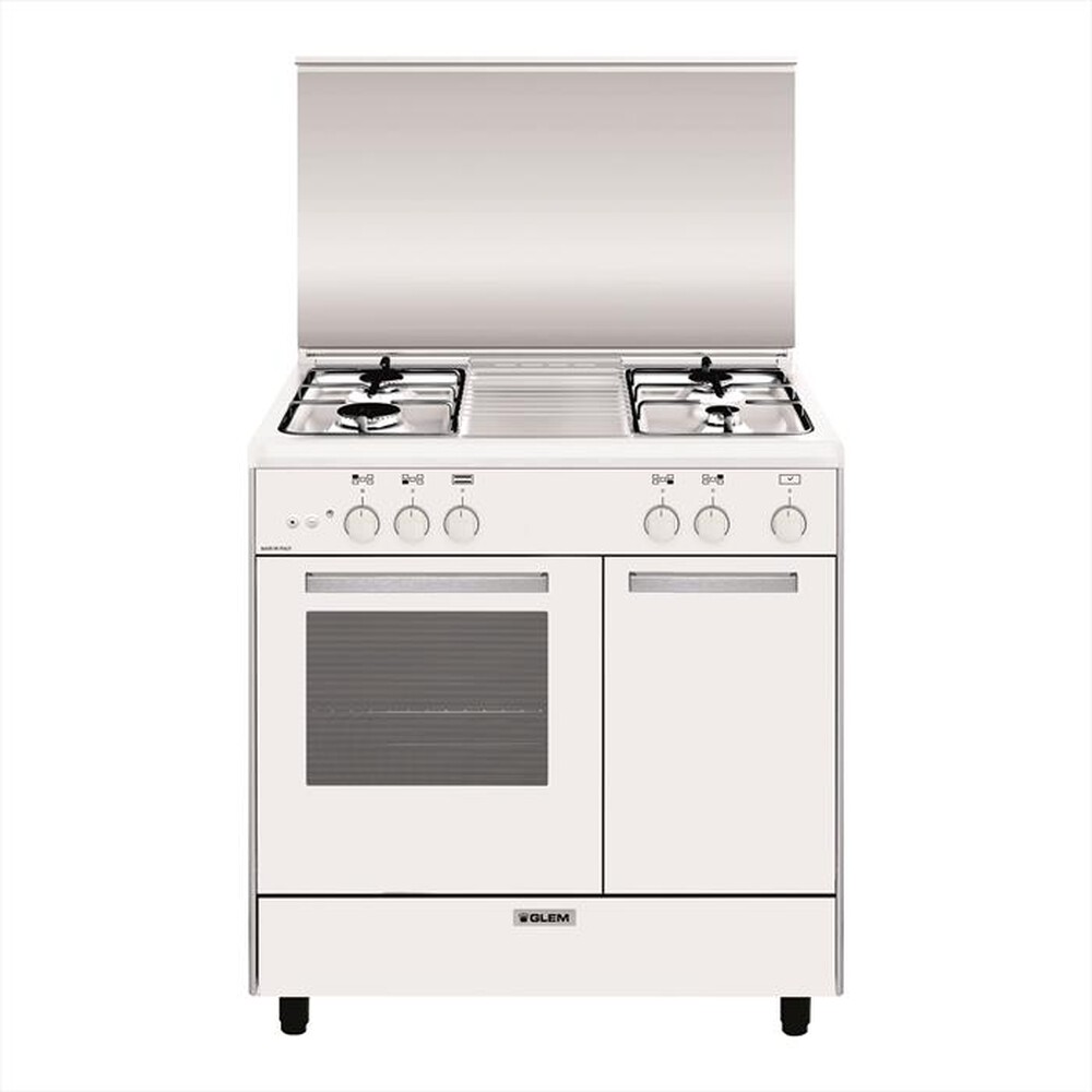 Immagine del prodotto GLEM GAS - Cucina a gas AR854GX Classe A-Bianco