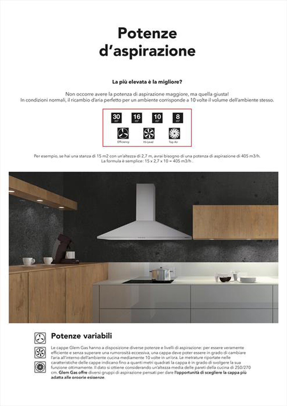 Immagine del prodotto GLEM GAS - Cappa a parete GHP963IX-inox