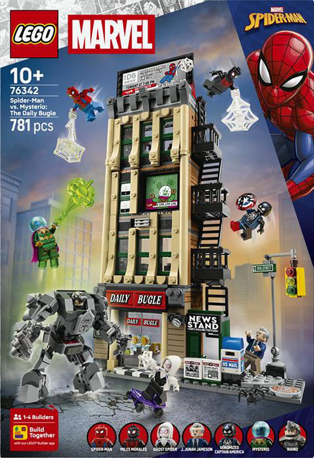 Immagine del prodotto LEGO - MARVEL Spider-Man vs. Mysterio: il Daily - 76342-Multicolore