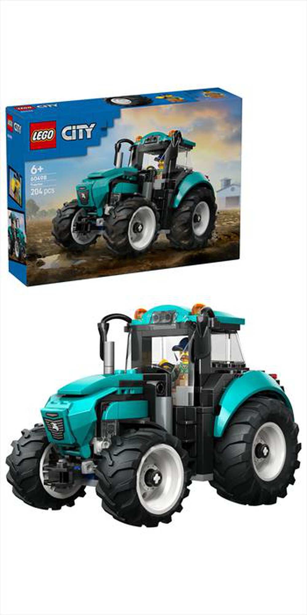 Immagine del prodotto LEGO - CITY Trattore - 60498-Multicolore