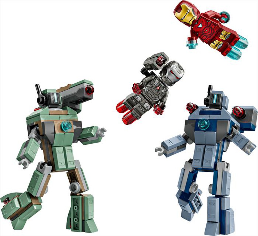 Immagine del prodotto LEGO - Iron Man e War Machine vs I droni di Hammer 76320