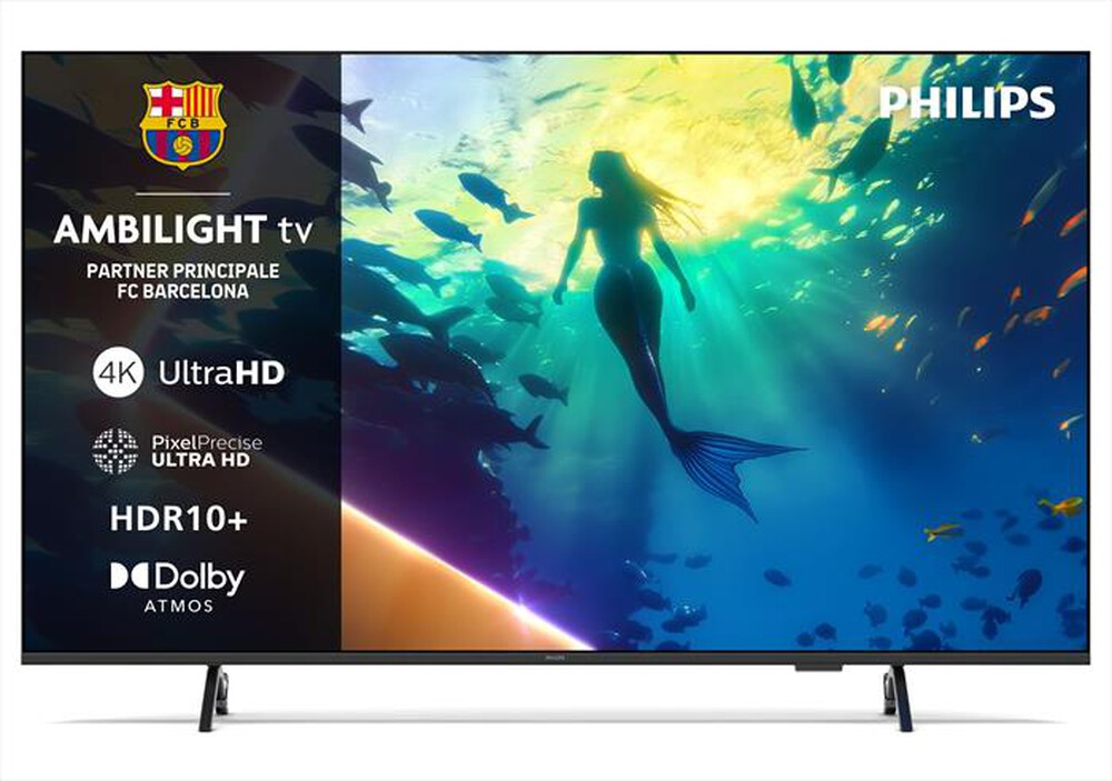 PHILIPS - Smart TV Ambilight LED 4K 65" 65PUS8010-Black