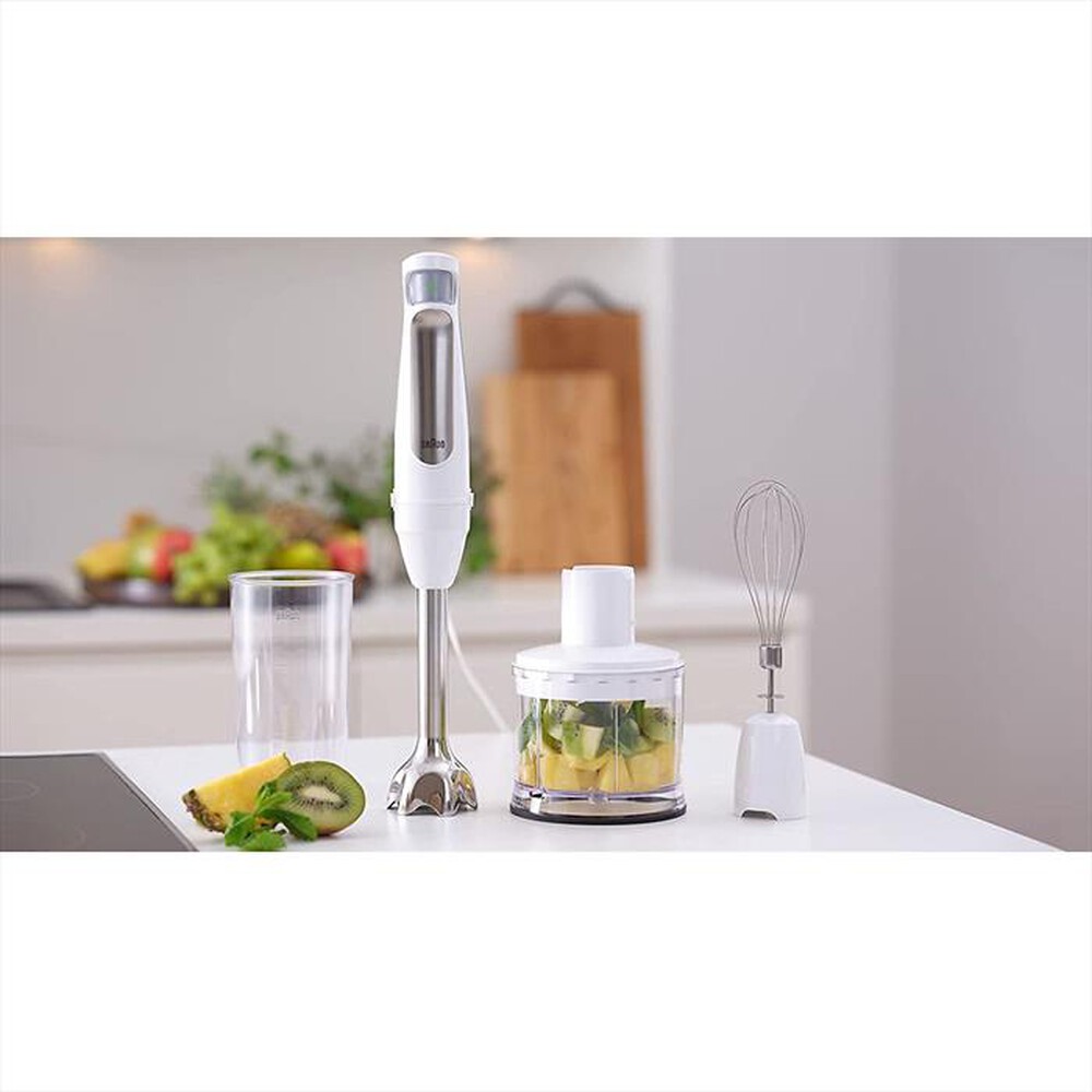 Immagine del prodotto BRAUN - Frullatore a immersione Minipimer MQ7035IWH-Bianco