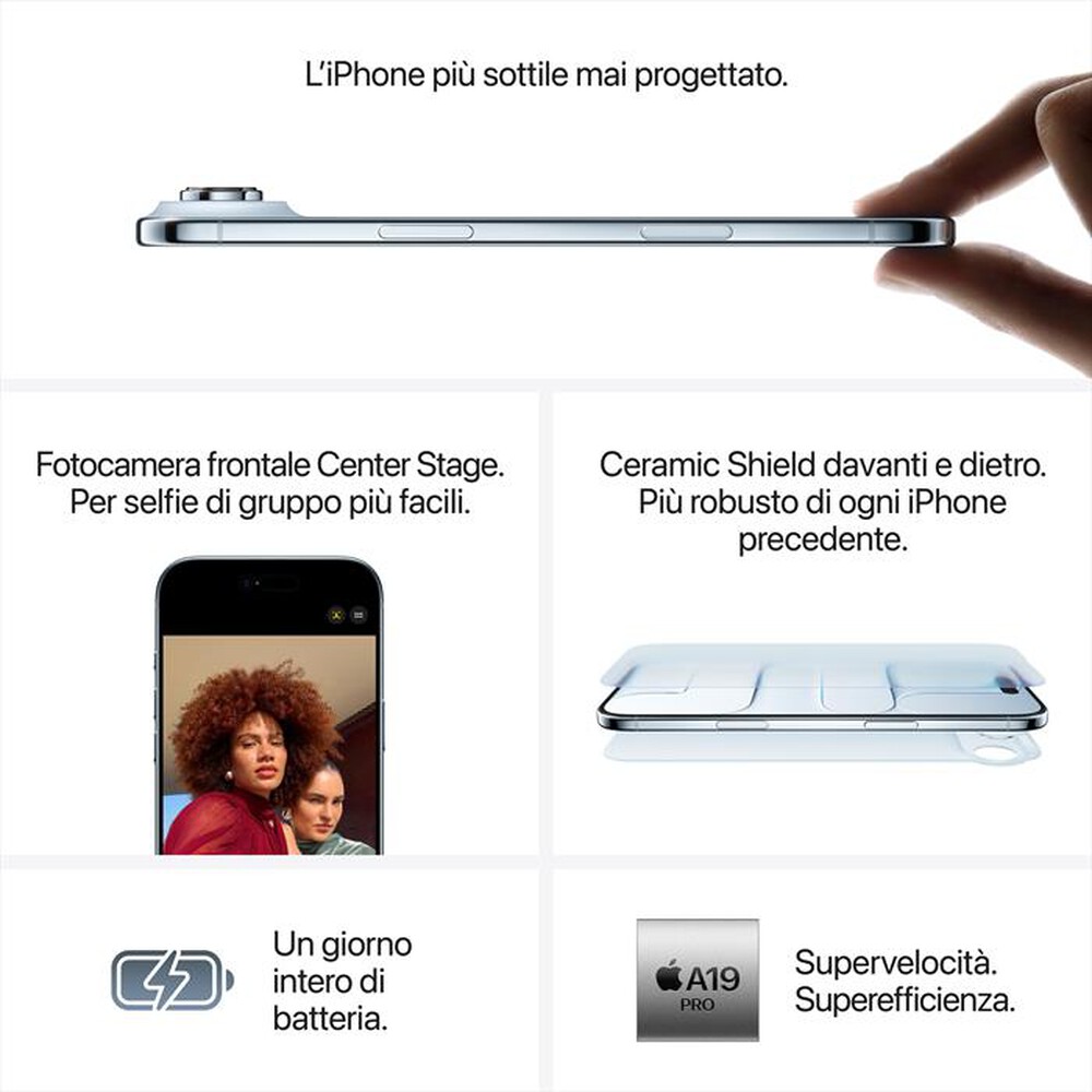 Immagine del prodotto APPLE - iPhone Air 512GB-Nero Siderale