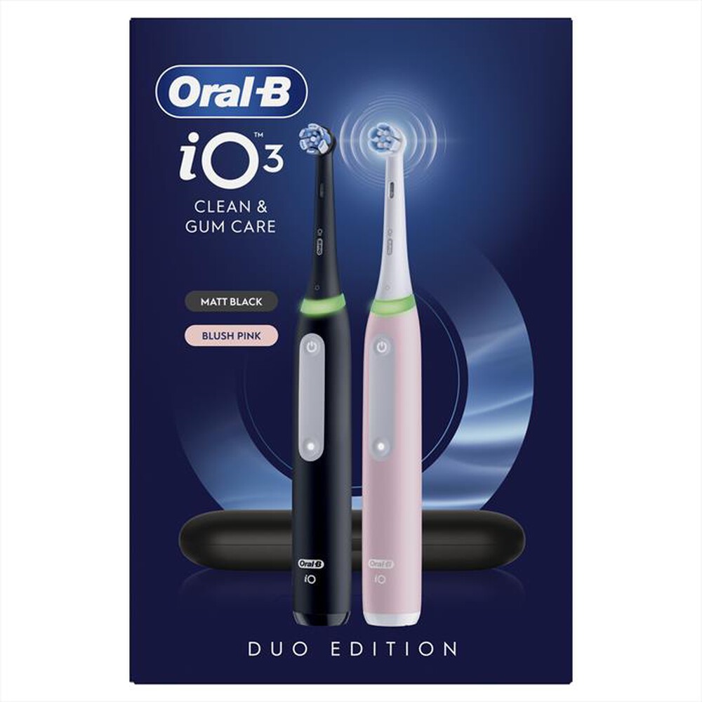 Immagine del prodotto ORAL-B - Spazzolino elettrico IO3 DUO BOX PTHBR-NERO e ROSA