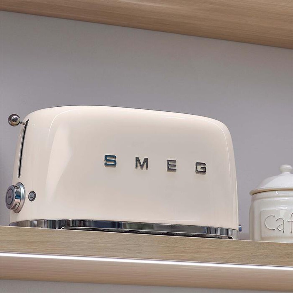 Immagine del prodotto SMEG - Tostapane 50's Style 2x4 fette &ndash; TSF02CREU-panna
