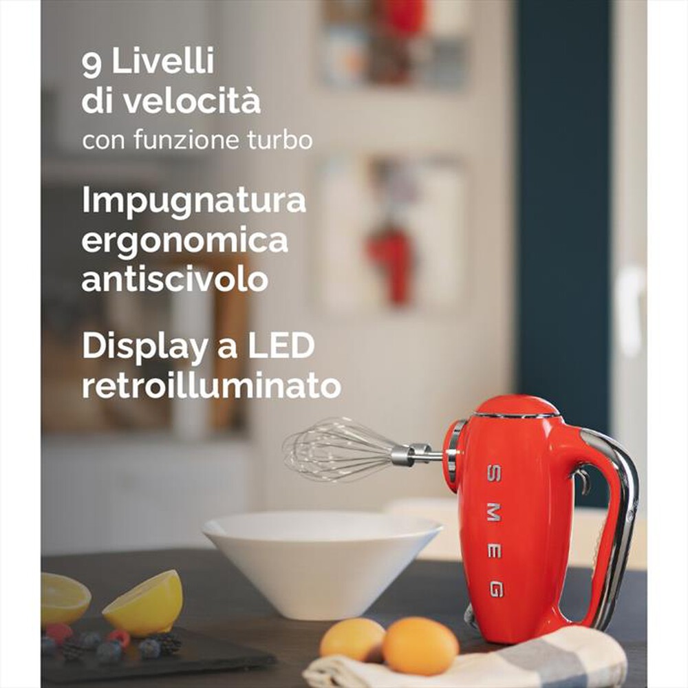 Immagine del prodotto SMEG - Sbattitore 50's Style &ndash; HMF01PBEU-Azzurro
