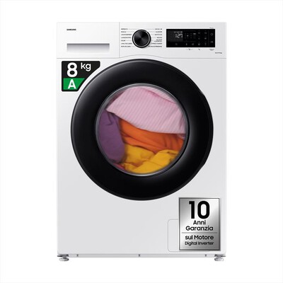 SAMSUNG - Lavatrice WW80CGC04DAEET 8 Kg Classe A-bianco