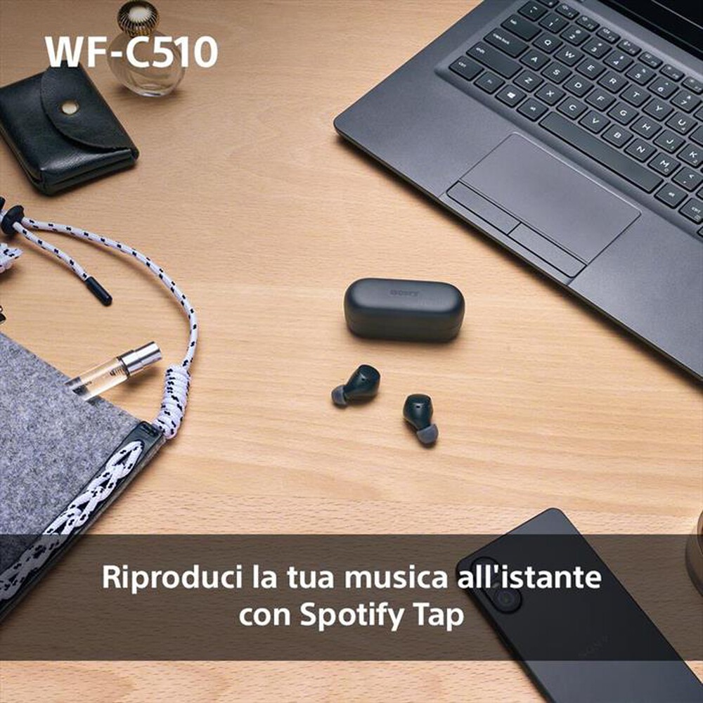 Immagine del prodotto SONY - Auricolari Bluetooth WFC510B.CE7-Nero