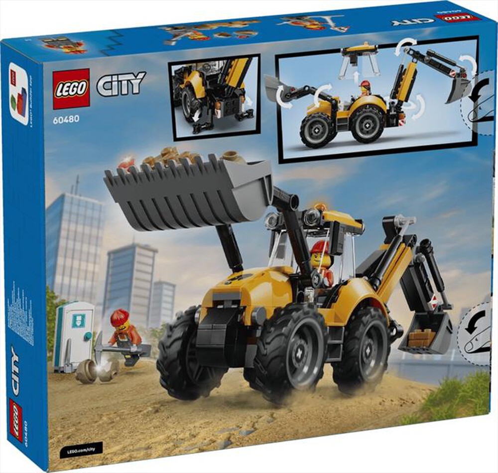 Immagine del prodotto LEGO - CITY Scavatrice da cantiere gialla - 60480