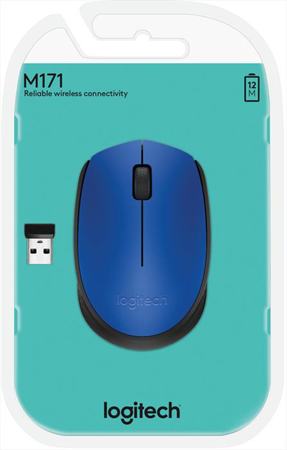 Immagine del prodotto LOGITECH - M171 BLU-Blu / Nero