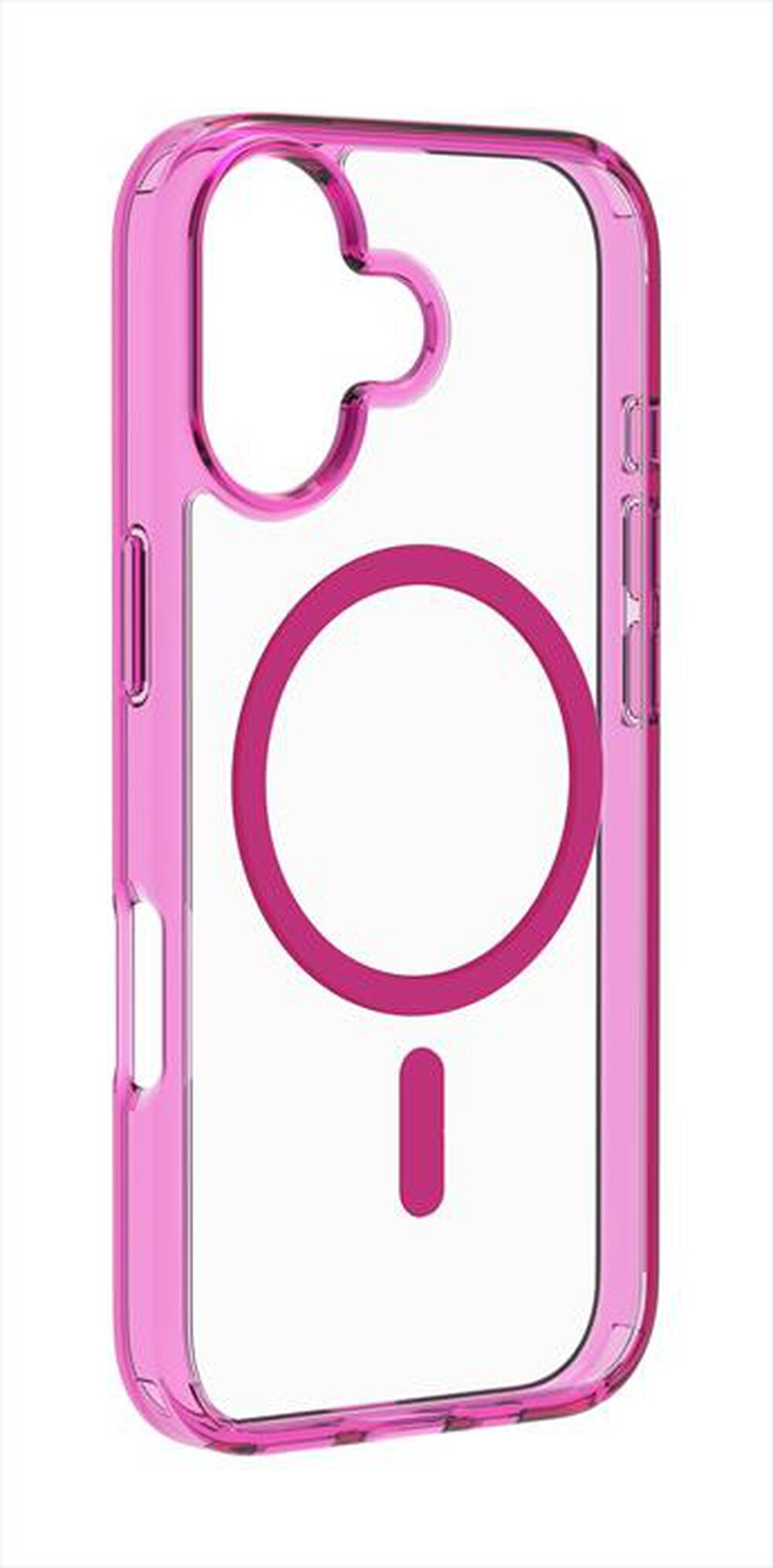 Immagine del prodotto CELLULARLINE - Custodia ICONIC MAG per IPHONE 17-Rosa, Trasparente