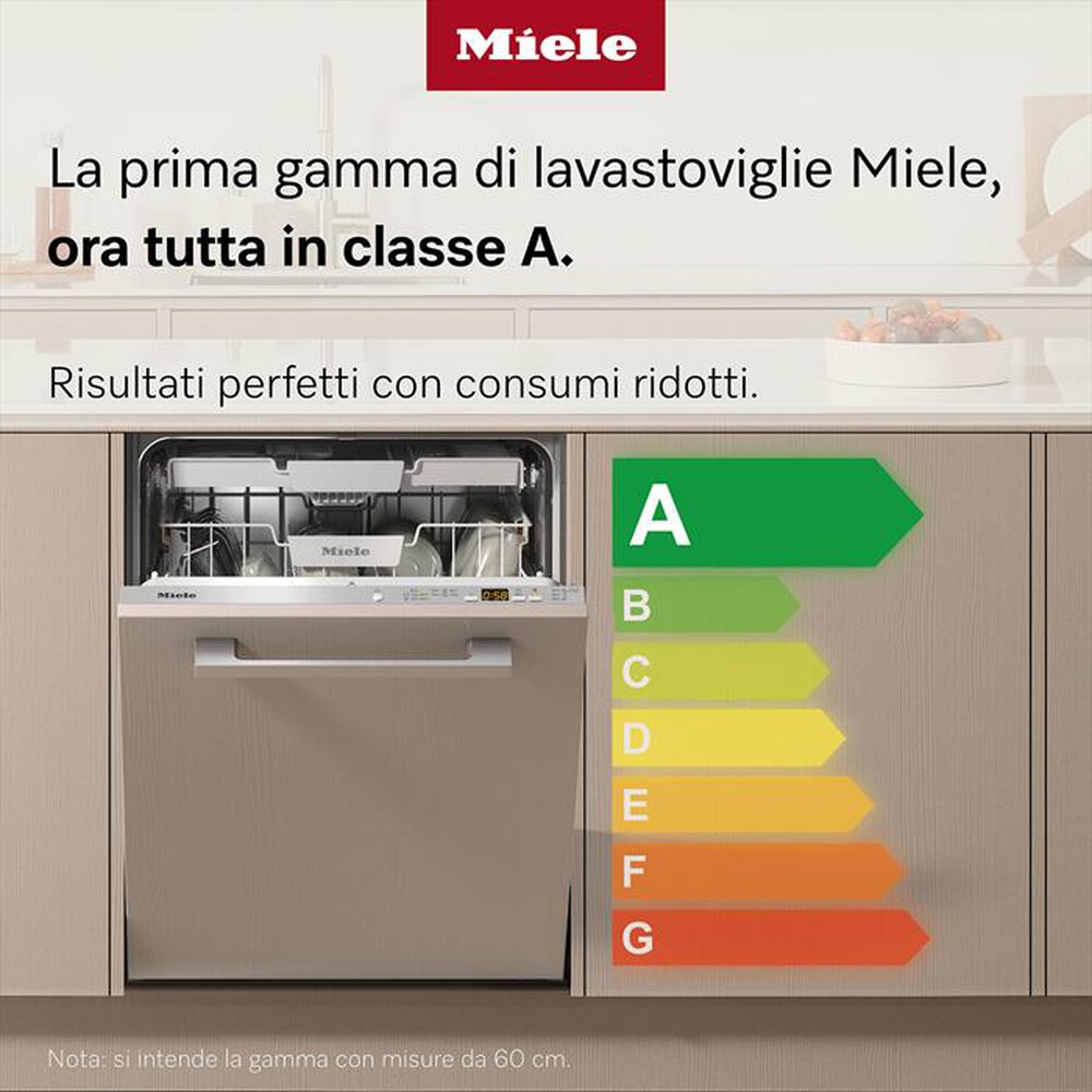 Immagine del prodotto MIELE - Lavastoviglie G 5811 SCU OBSW Classe A 14 coperti-Nero Ossidiana