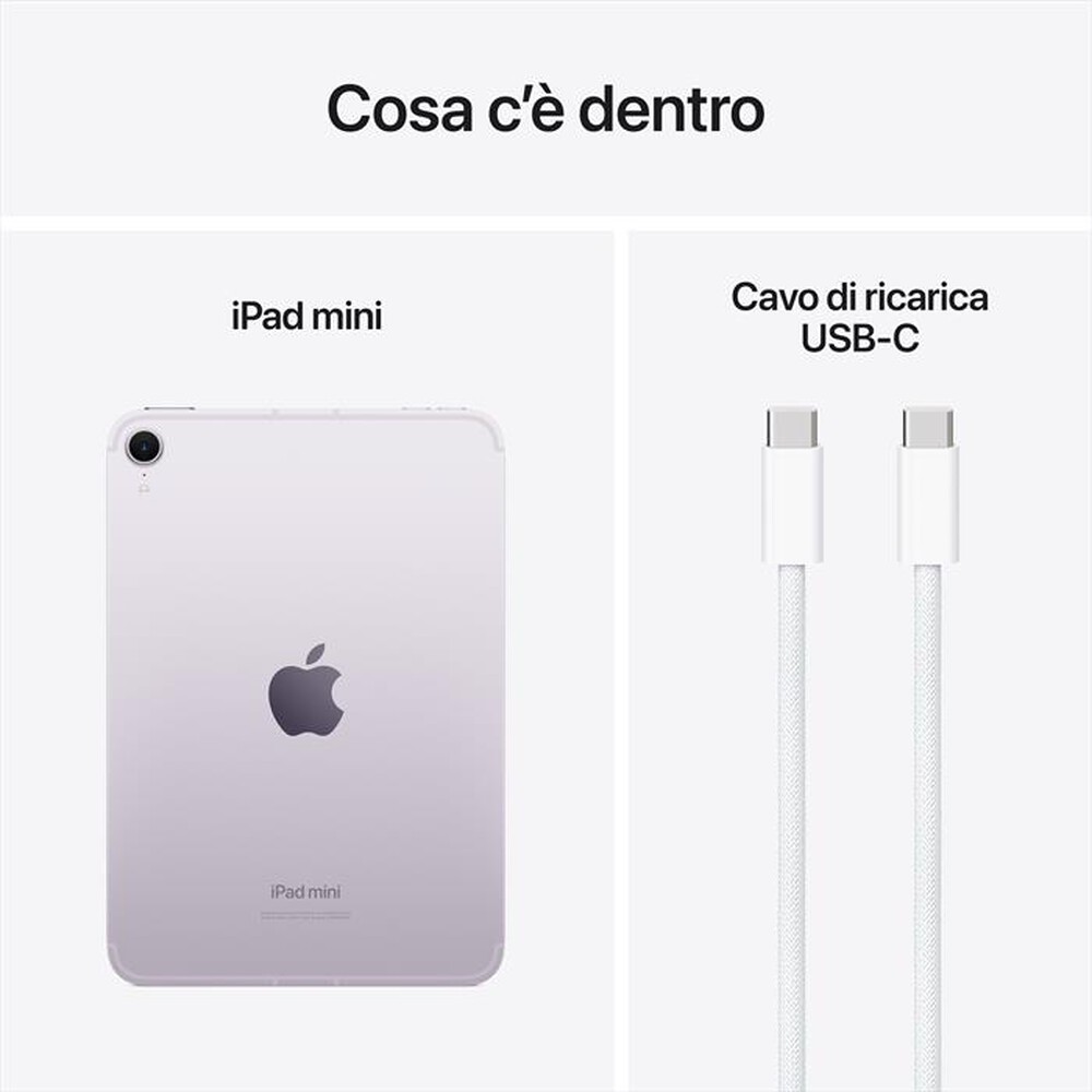 Immagine del prodotto APPLE - iPad Mini Wi-Fi + Cellular 128GB-Viola