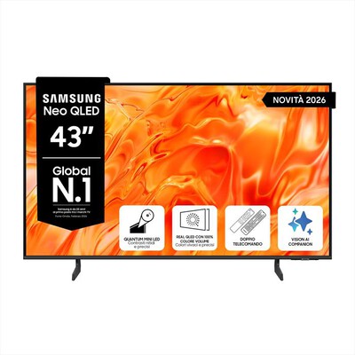 SAMSUNG - Smart TV Mini LED UHD 4K 43" QE43QN70HAUXZT-Titan Gray