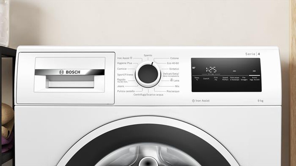 Immagine del prodotto BOSCH - Lavatrice Serie 4WAN28219IT 9Kg 1400G Classe A-Bianco