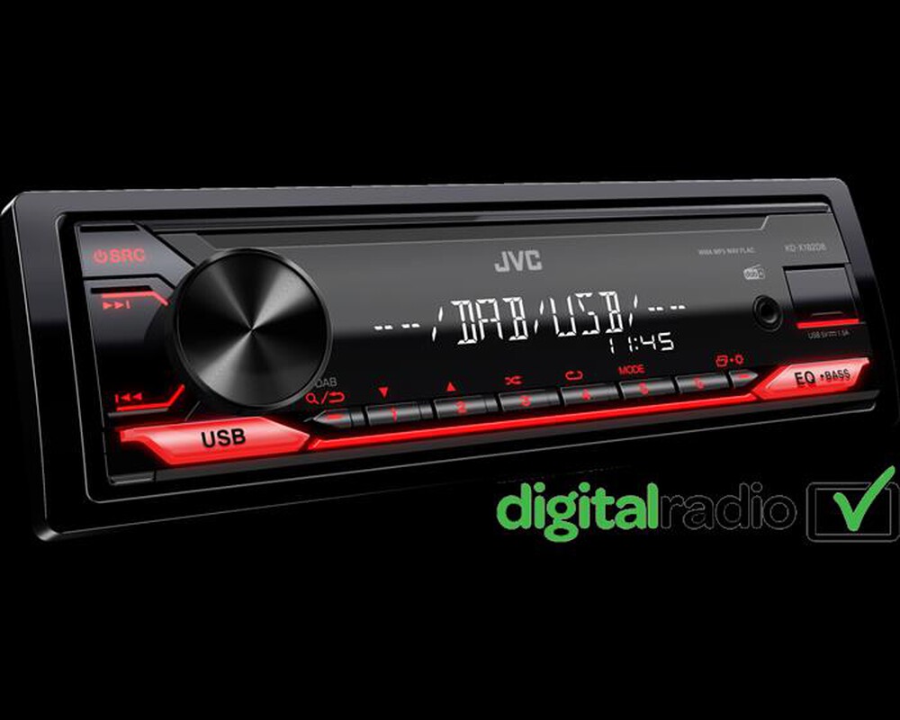 Immagine del prodotto JVC - Car stereo KD-X182DB-nero