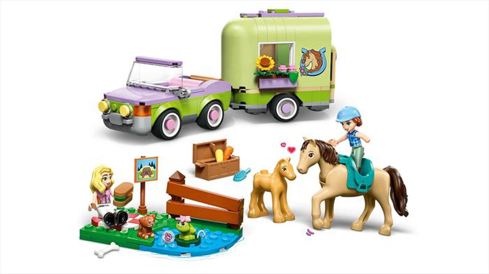 Immagine del prodotto LEGO - FRIENDS Rimorchio per cavallo e puledro - 42695
