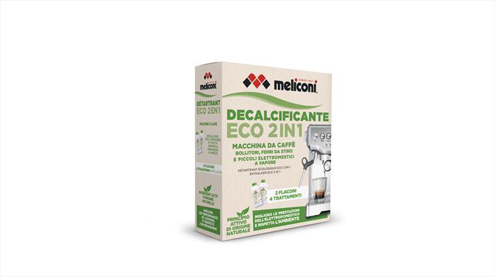 Immagine del prodotto MELICONI - DECALCIFICANTE ECO 2 IN 1-Astuccio contenente 2 flaconi