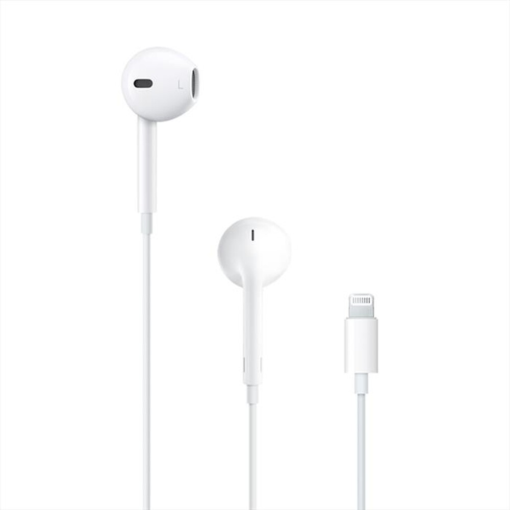 Immagine del prodotto APPLE - Auricolari EarPods con connettore Lightning-Bianco