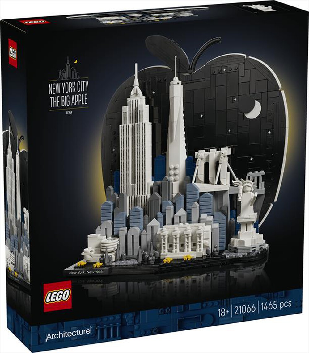 Immagine del prodotto LEGO - ARCHITECTURE New York City La Grande Mela - 21066-Multicolore