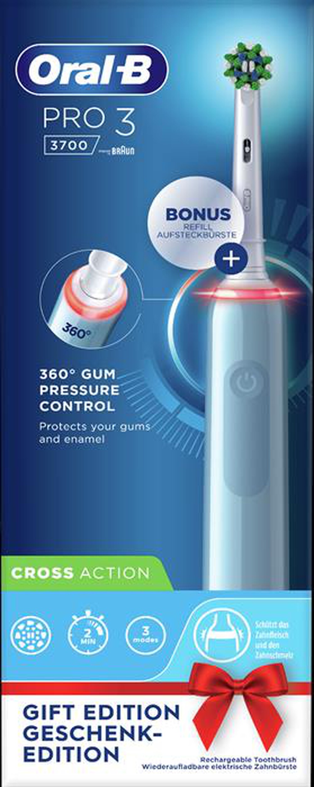 Immagine del prodotto ORAL-B - Pro 3 - 3700-Blu
