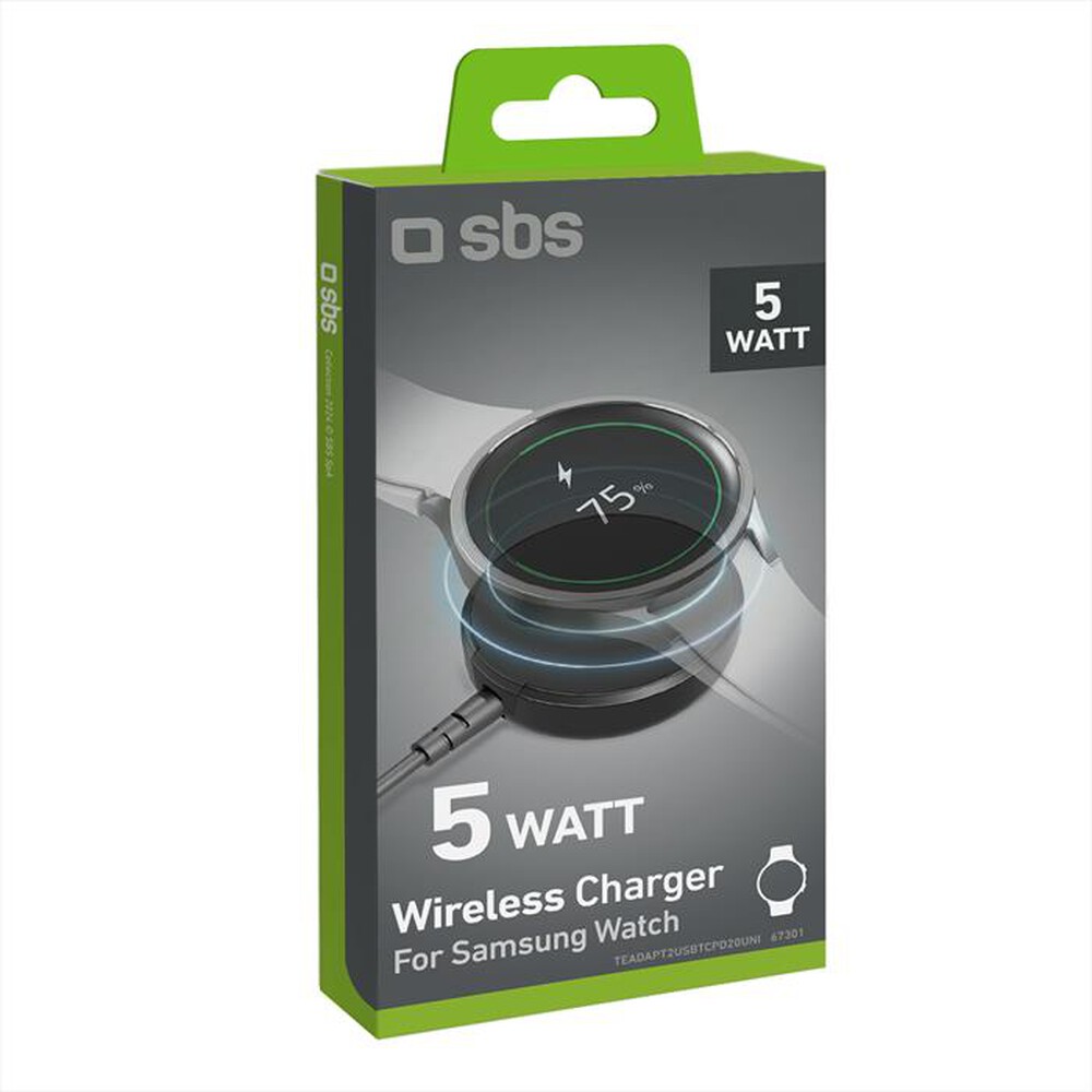 Immagine del prodotto SBS - Cavo di ricarica per Samsung watch TECHGSAMWATCH-Nero
