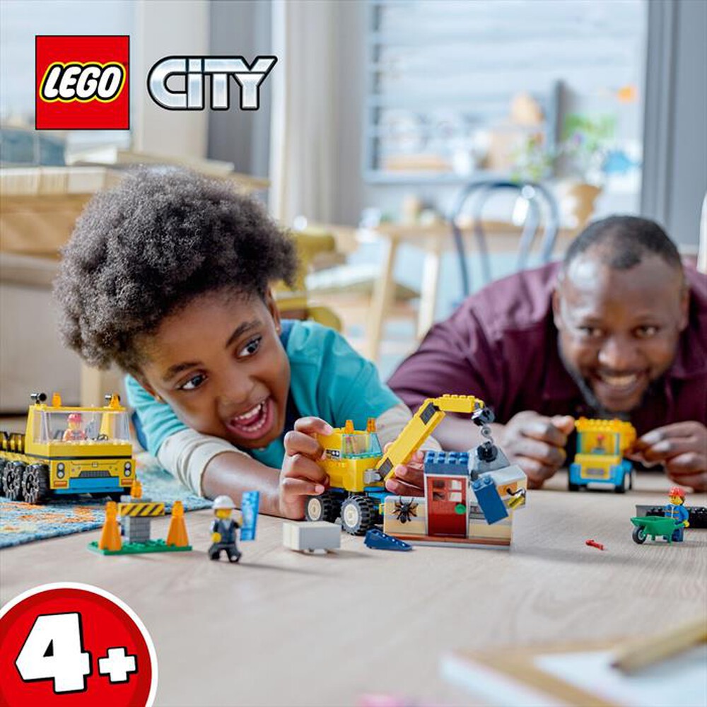Immagine del prodotto LEGO - CITY GREAT VEHICLES Camion da cantiere e gru 60391