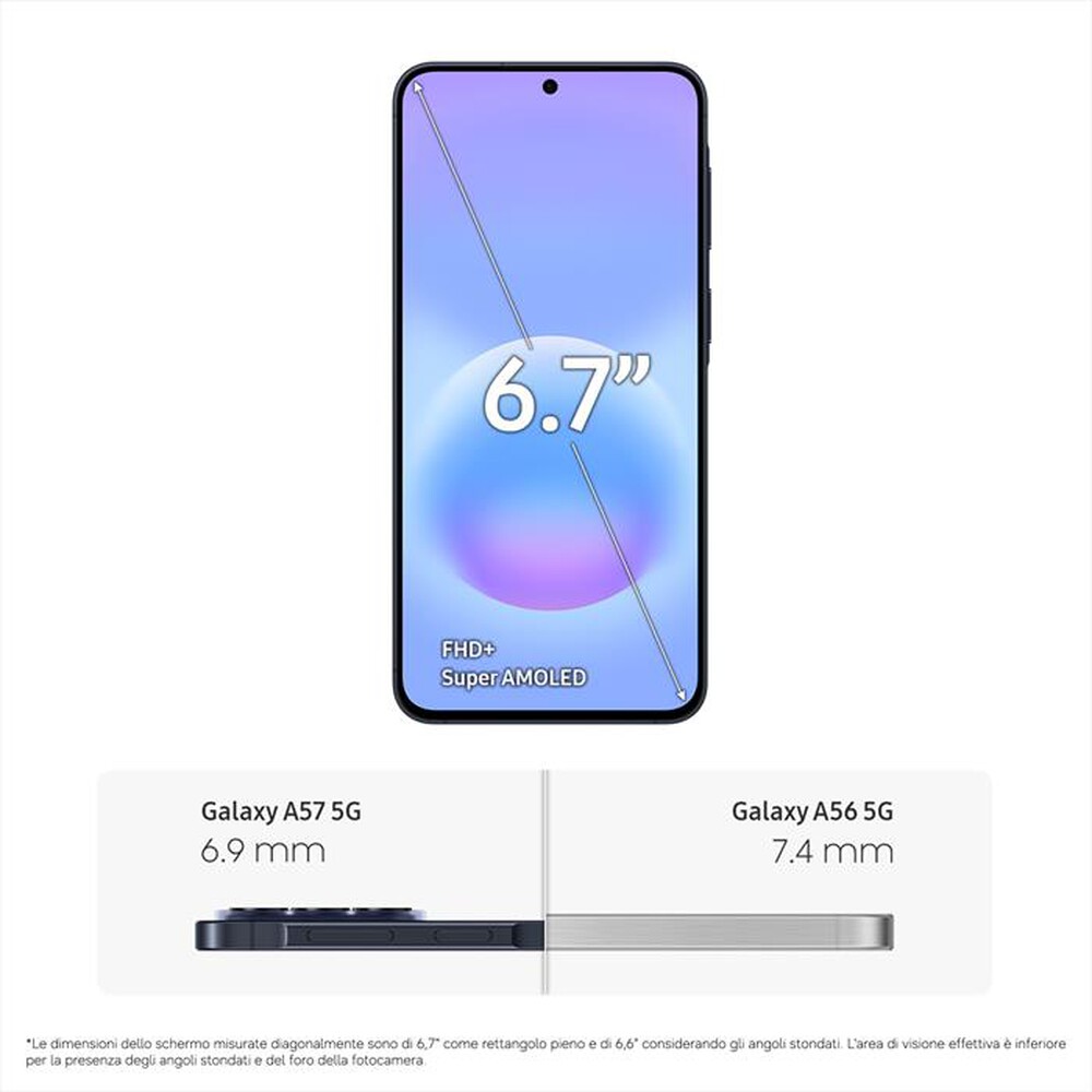 Immagine del prodotto SAMSUNG - Smartphone Galaxy A57 5G 128GB-Awesome Navy
