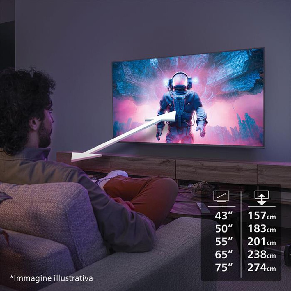 Immagine del prodotto PHILIPS - Smart TV 4K 65" 65PUS7000/12-Black