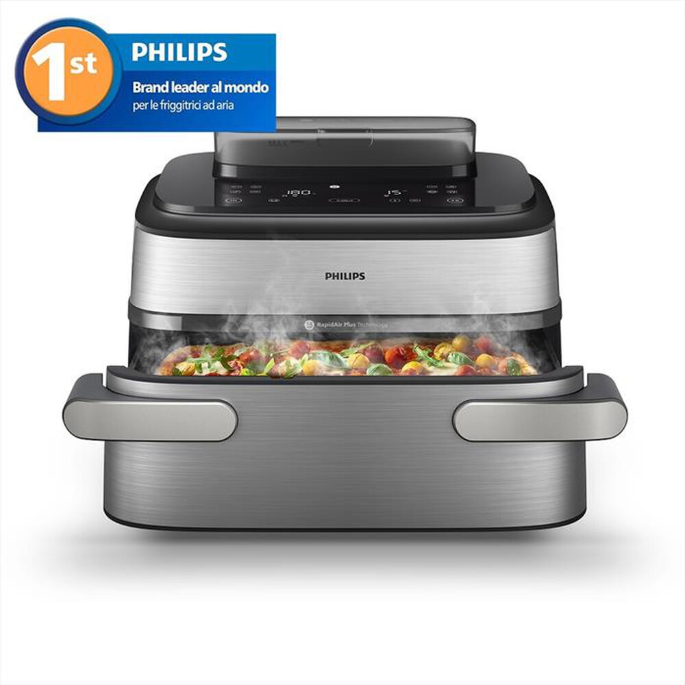 Immagine del prodotto PHILIPS - Friggitrice ad aria AIRFRYER Serie 5000 NA565/02-Inox