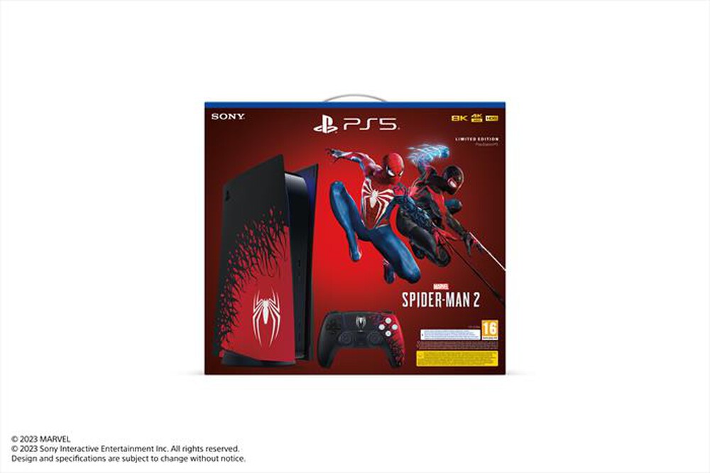 Immagine del prodotto SONY COMPUTER - PS5 - MARVEL&rsquo;S SPIDER-MAN 2 bundle Limited Edition