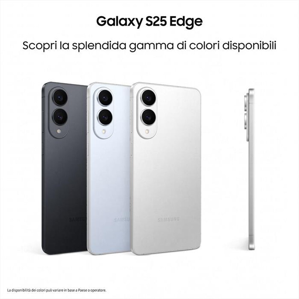 Immagine del prodotto SAMSUNG - Galaxy S25 Edge 12+256GB-Titanium Jetblack