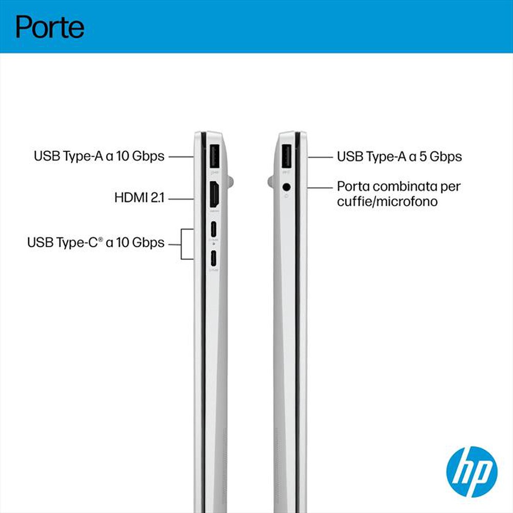 Immagine del prodotto HP - Notebook OMNIBOOK 5 NGAI 16-AG1023NL 16"-Glacier Silver