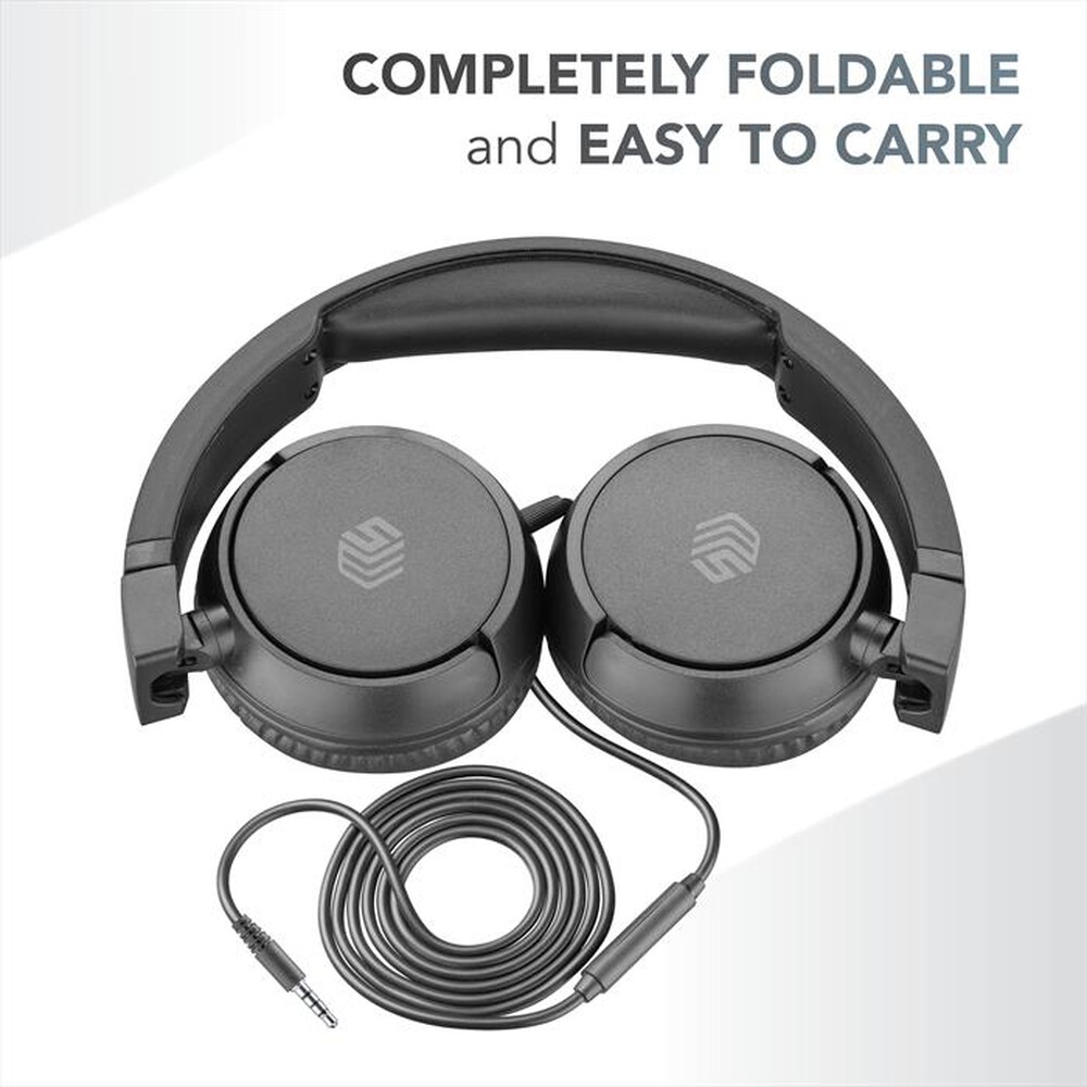 Immagine del prodotto CELLULARLINE - Cuffie a padiglione chiuso MUSICSOUNDFULLCK-Nero