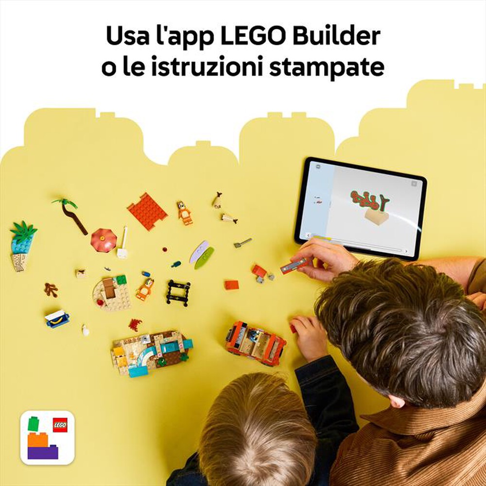 Immagine del prodotto LEGO - BLUEY Vacanza in spiaggia famiglia di BLUEY 11202