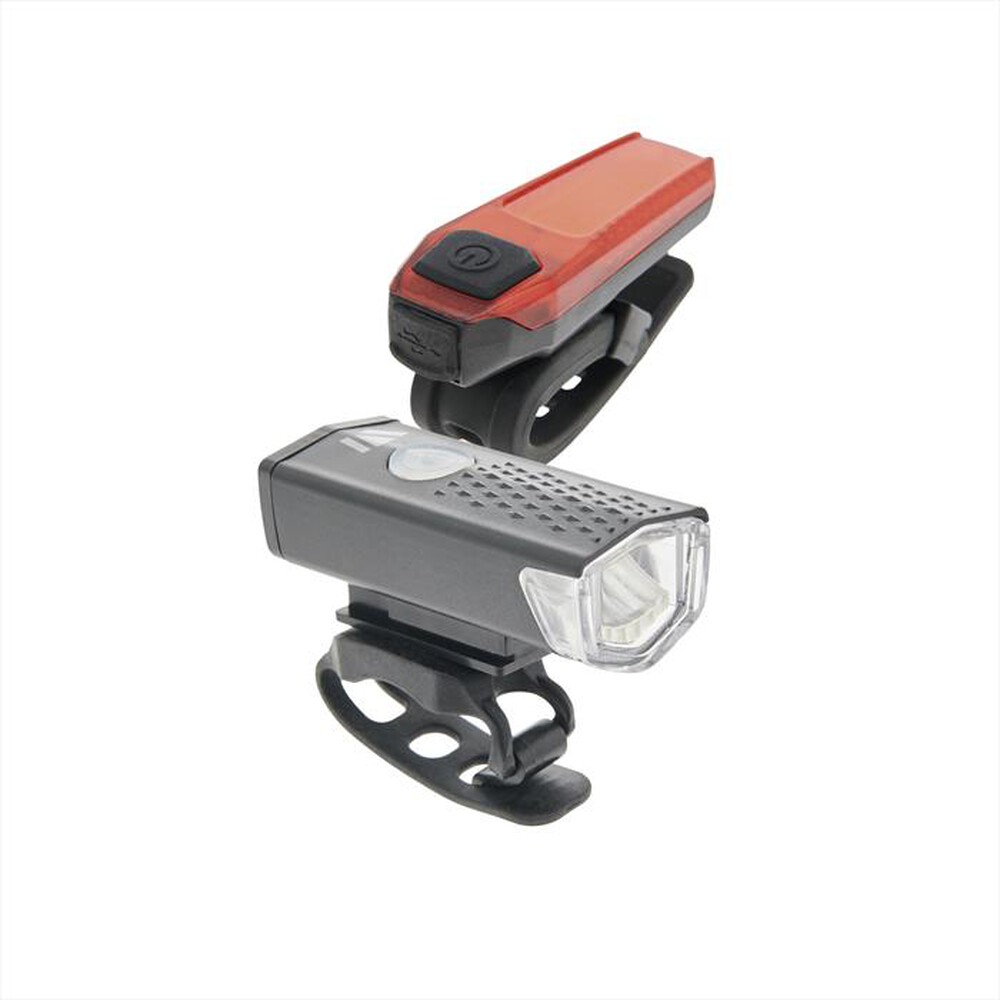 Immagine del prodotto NEWRBAN - Kit luci anteriore e posteriore per bici-Nero