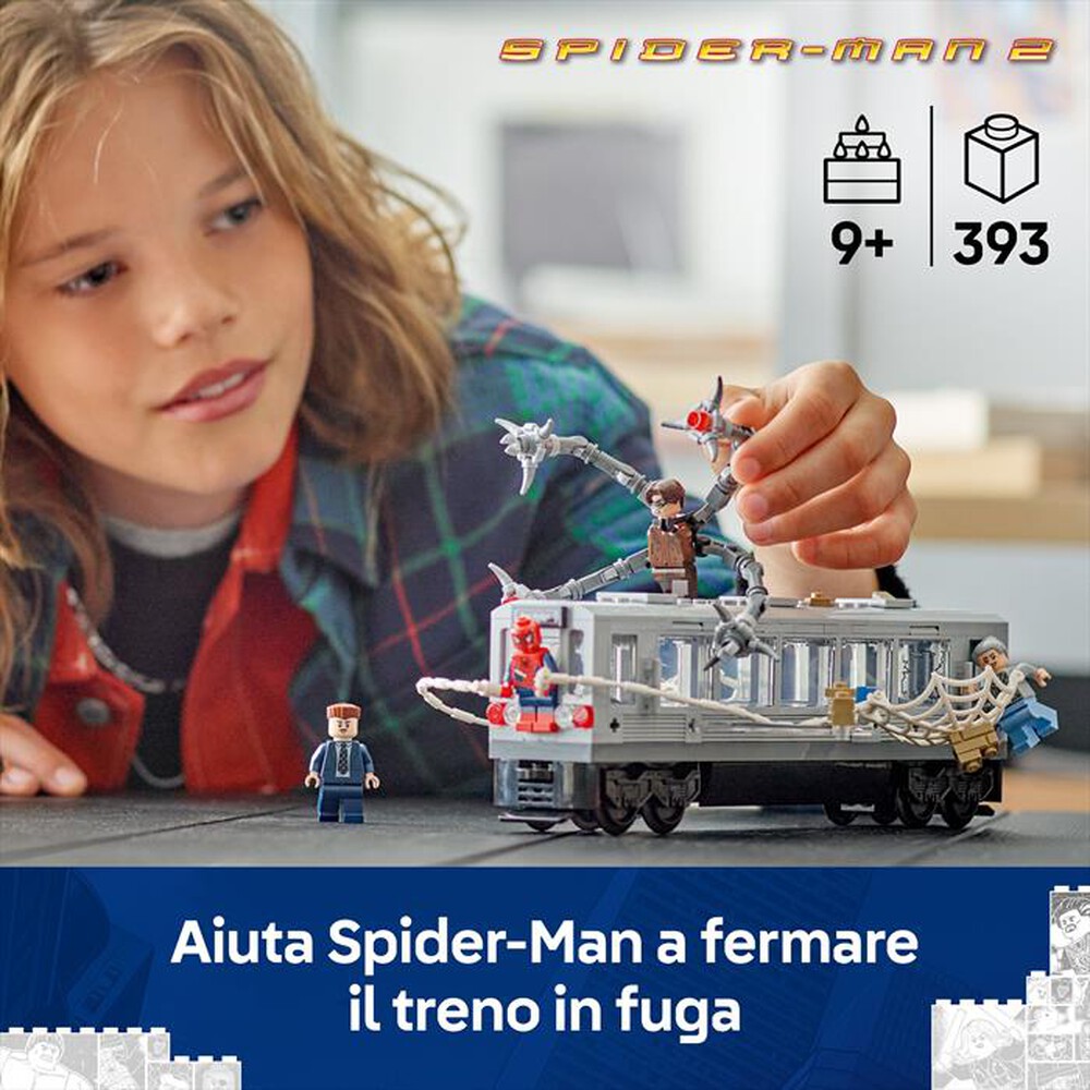 Immagine del prodotto LEGO - Spider-Man contro Doc Ock: duello sul treno 76321