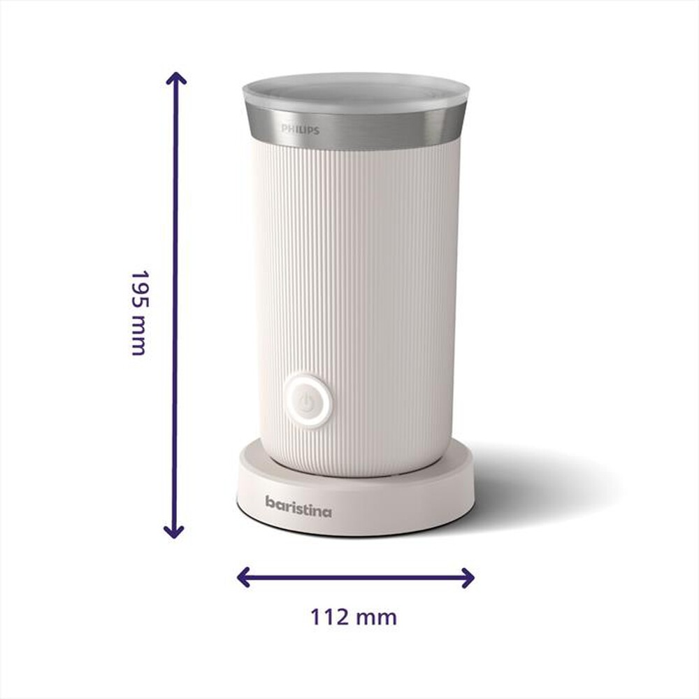 Immagine del prodotto PHILIPS - BARISTINA MONTALATTE BAR311/00-Bianco