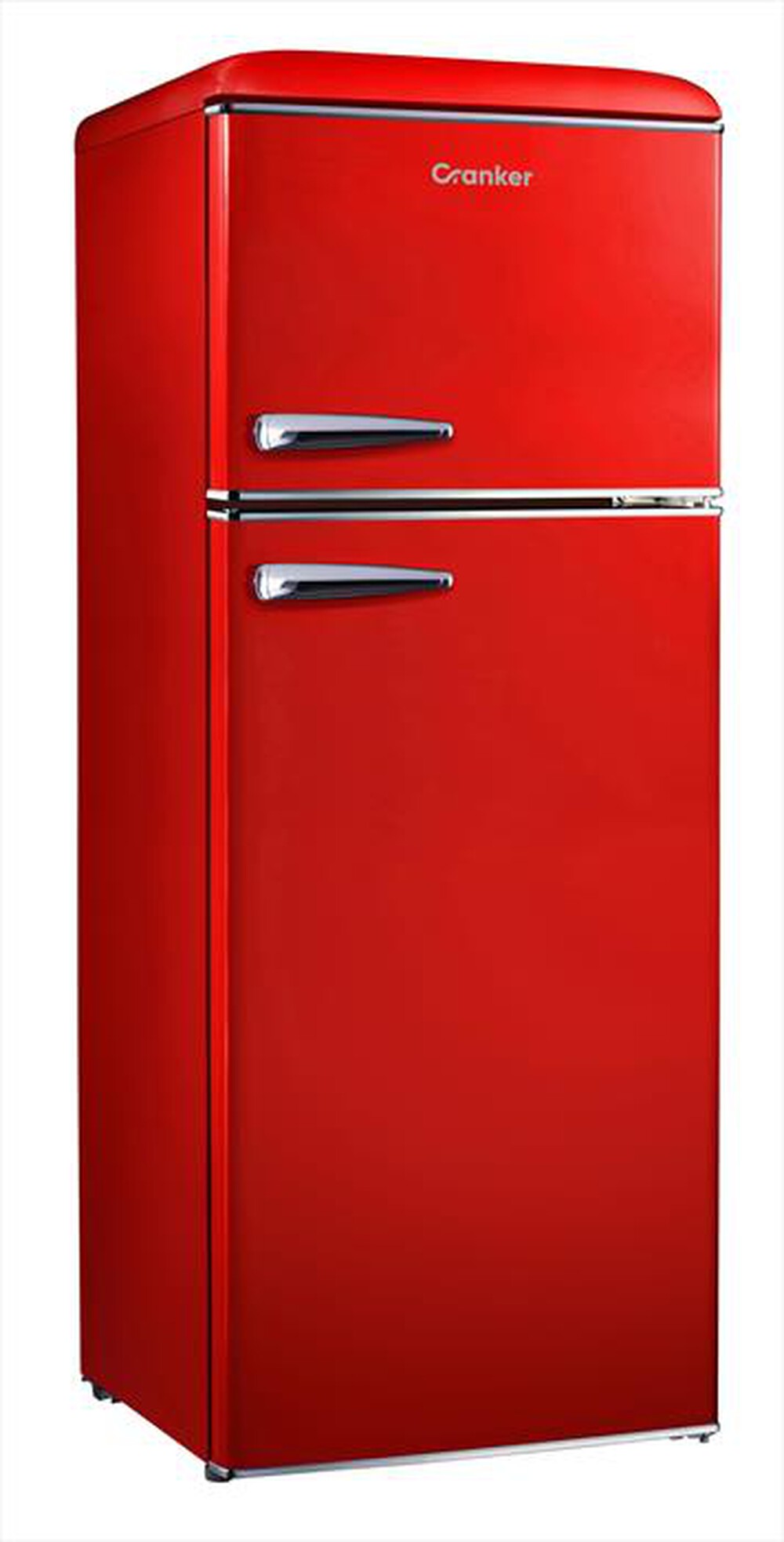 Immagine del prodotto CRANKER - Frigorifero 2 porte CRDP4100R Classe E 215 lt-ROSSO