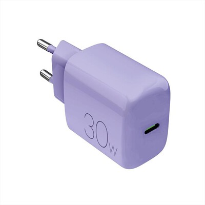 PURO - Caricabatterie parete PRO LITE 1xUSB-C, 30W-Lavanda