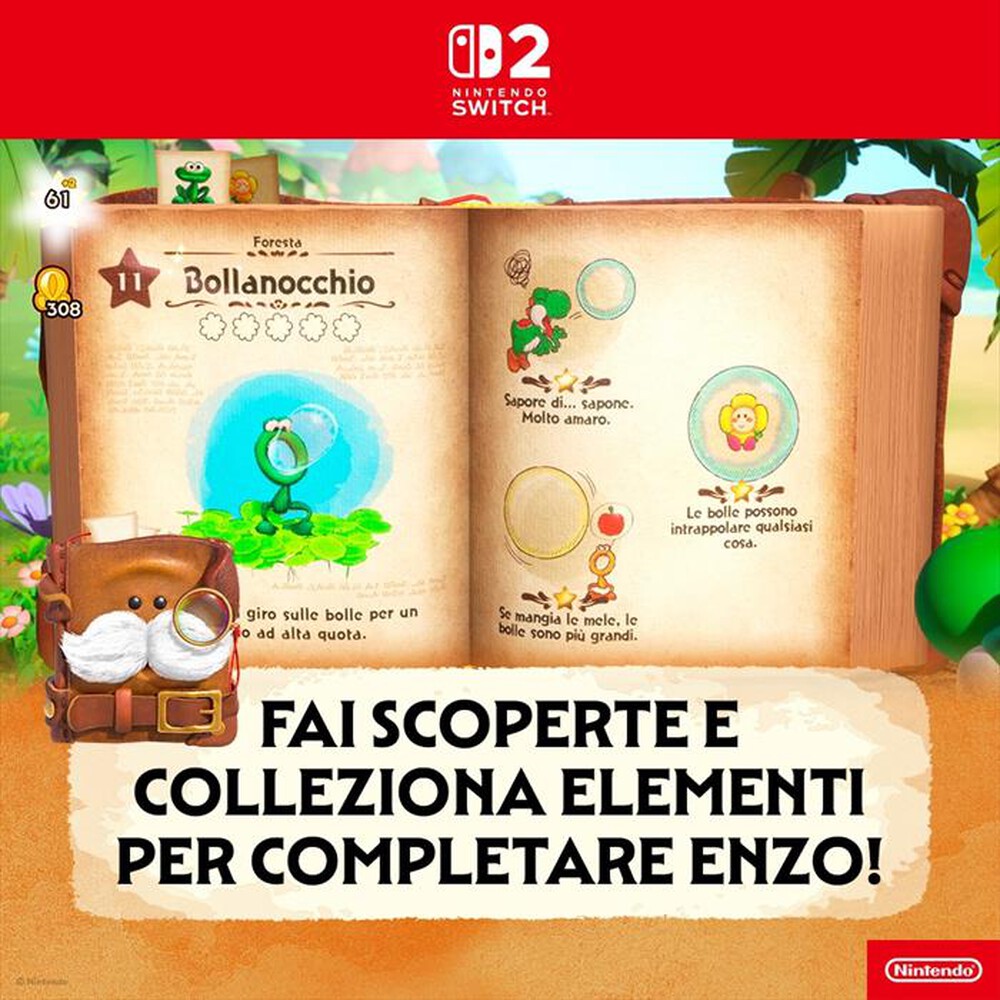 Immagine del prodotto NINTENDO - YOSHI AND THE MYSTERIOUS BOOK